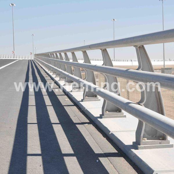  Highway Bridge Barrier Support